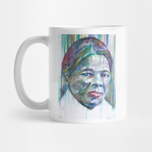 HARRIET TUBMAN watercolor portrait.2 Mug